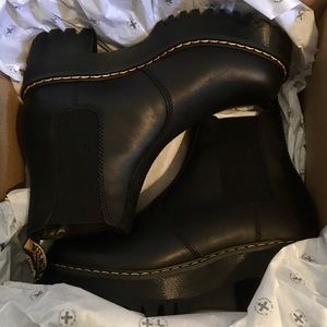 Black Dr Martens boots